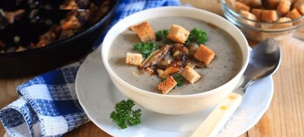 Суп пюре з опеньків   дуже простий і смачний рецепт!