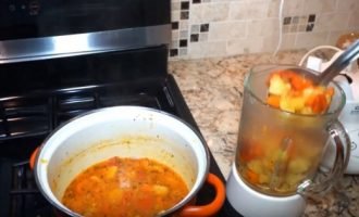 Суп пюре з мясом   простий покроковий рецепт з фото