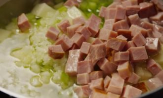 Суп з шинкою   покроковий рецепт з фото