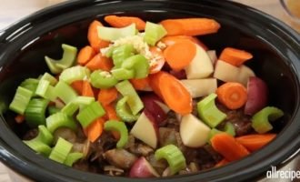 Суп з смаженим мясом   покроковий рецепт з фото