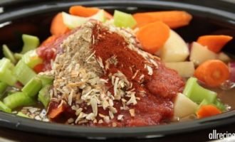 Суп з смаженим мясом   покроковий рецепт з фото