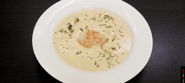 Сирний крем суп з креветками за 30 хвилин! Смачно і просто