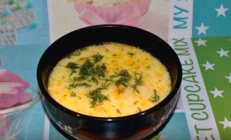 Сирний суп з куркою в мультиварці   простий перевірений рецепт!