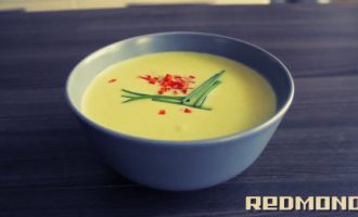 Сирний суп в мультиварці Редмонд   швидко і смачно!