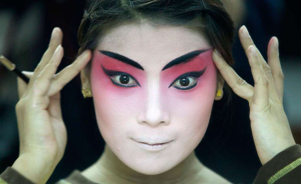 Опис макіяжу китайських дівчат: приклади до і після, мейкап китаянок
