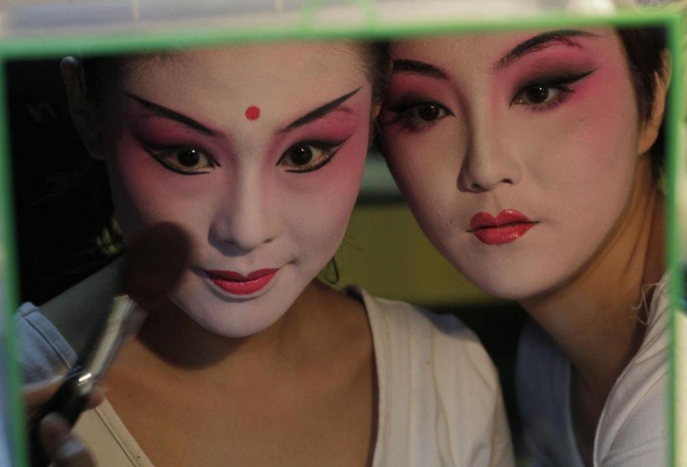 Опис макіяжу китайських дівчат: приклади до і після, мейкап китаянок