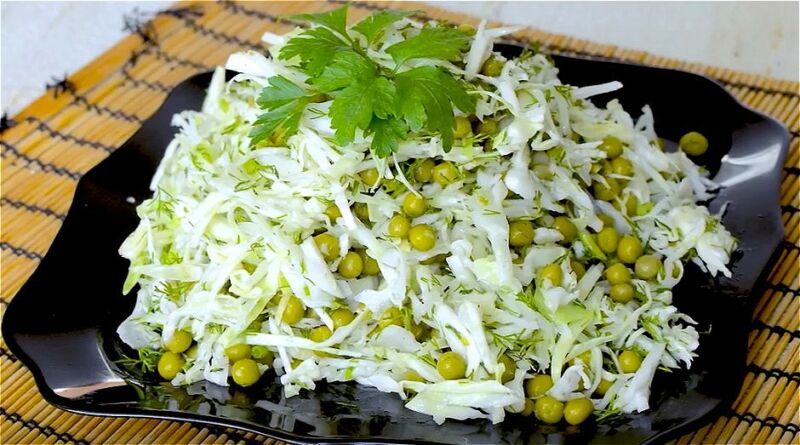 Салати зі свіжої капусти — прості та смачні рецепти
