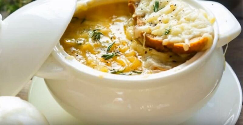 Цибулевий суп — прості класичні рецепти французького супу