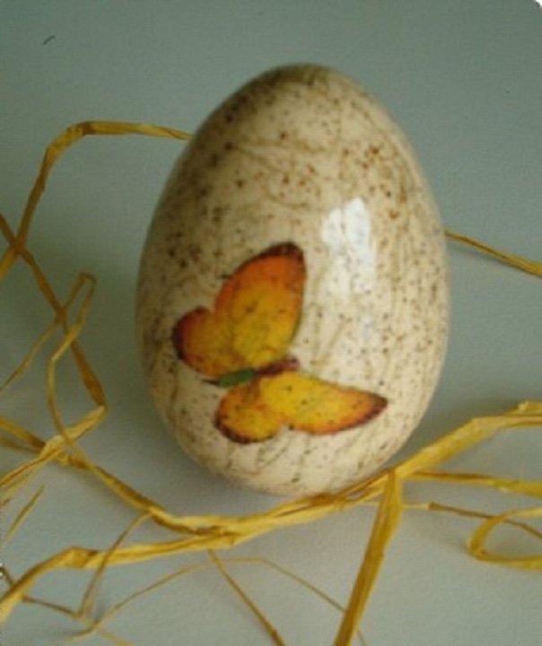 Традиційні способи декупажу яєць серветками до Великодня