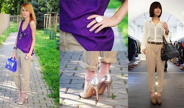 З чим носити бежеві туфлі: фото модних поєднань, образів