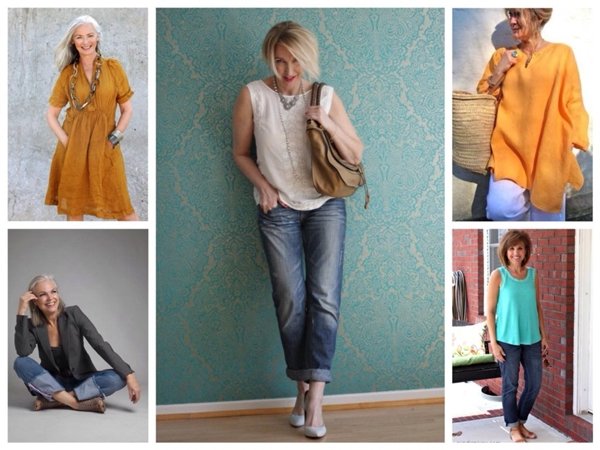 Літній гардероб для жінки 50 років від Евеліни Хромченко: фото