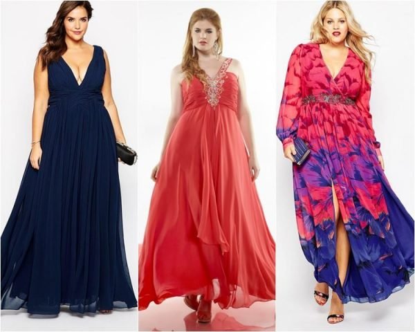 Сукні для повних жінок: фото модних моделей