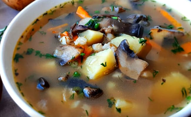 Суп грибний з печериць — 10 рецептів приготування супу зі свіжими грибами