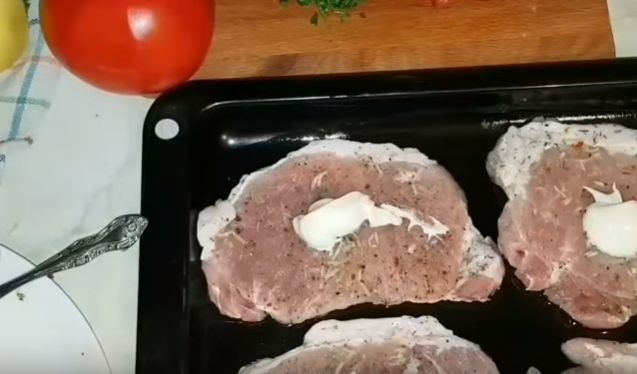 Мясо по французьки з свинини в духовці