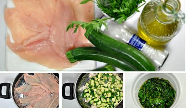 Курка з кабачками на сковороді — прості рецепти домашнього приготування