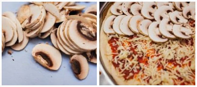 Піца з грибами в духовці. Рецепти приготування грибної піци в домашніх умовах