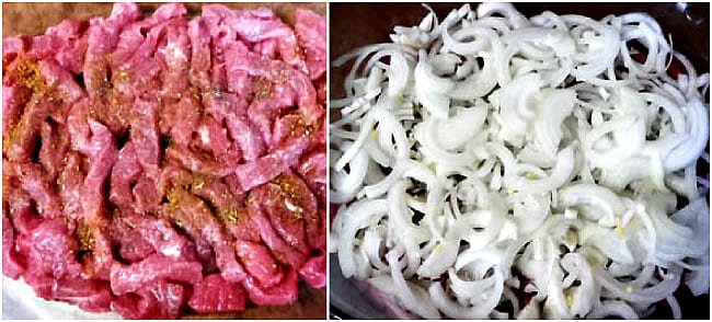 Як приготувати мясо по французьки з картоплею в духовці: грибами, помідорами