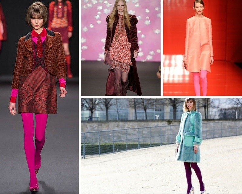 Як підібрати колір колготок восени і взимку: до сукні, взуття, фото