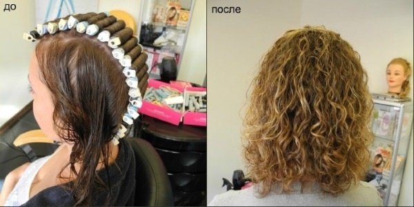 Легка хімія на середні волосся: фото до і після, з чубчиком, без чубка