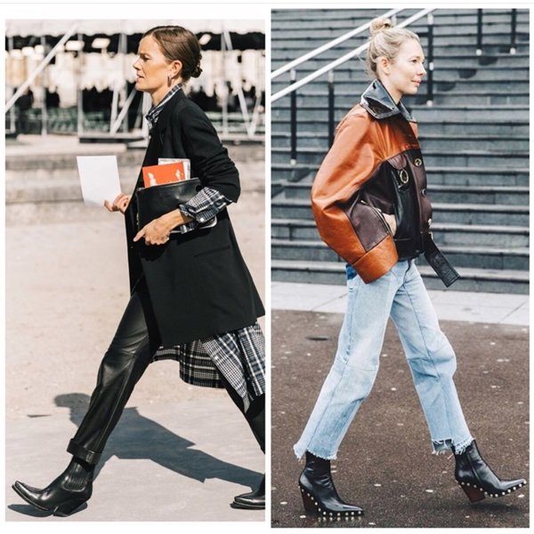 Модні чоботи козаки 2020, жіночі: основні тенденції, фото стильних образів