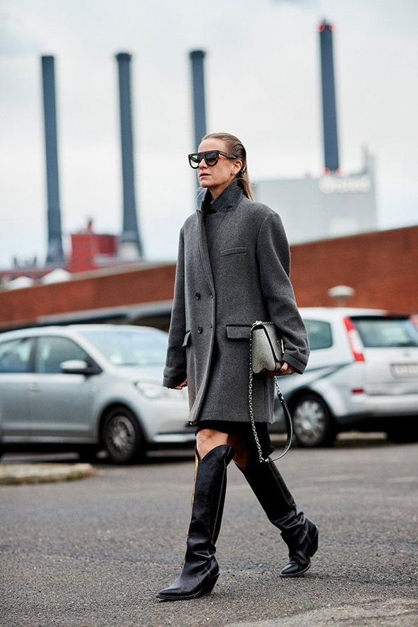 Модні чоботи козаки 2020, жіночі: основні тенденції, фото стильних образів