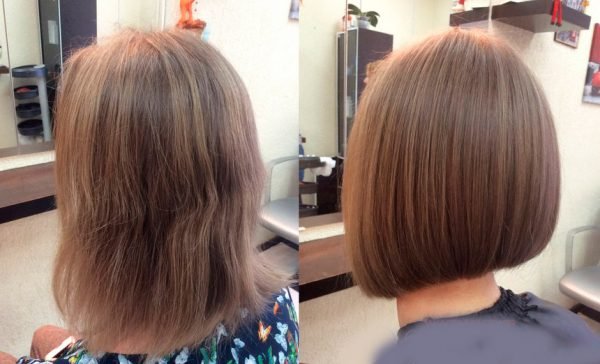 Стрижки на рідкісні волосся – фото до і після: з чубчиком, без чубка