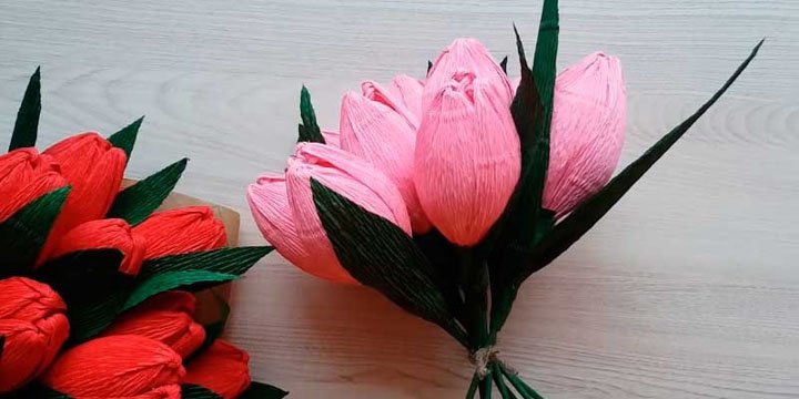 7 способів зробити тюльпан з паперу