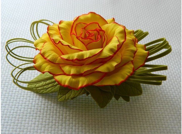 3 способи зробити троянду з фоамирана