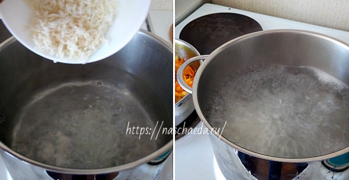 Суп з консервованої сайри – рецепт з рисом